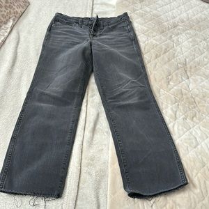 JCrew High-Rise Black Jeans